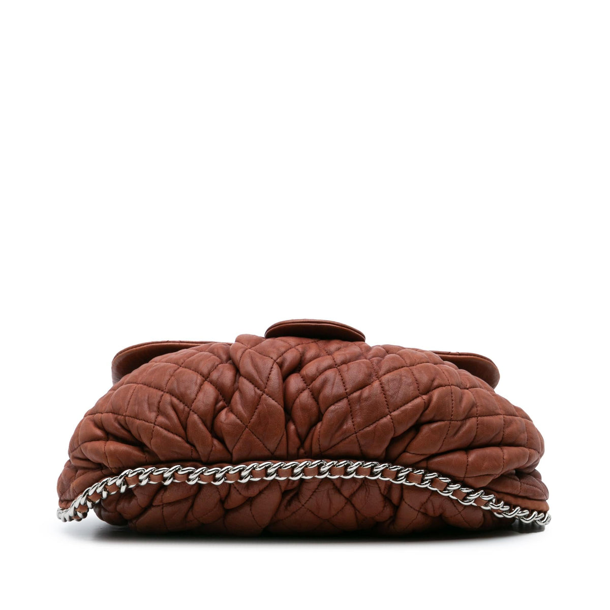 Chanel Large Quilted Lambskin Chain Around Flap