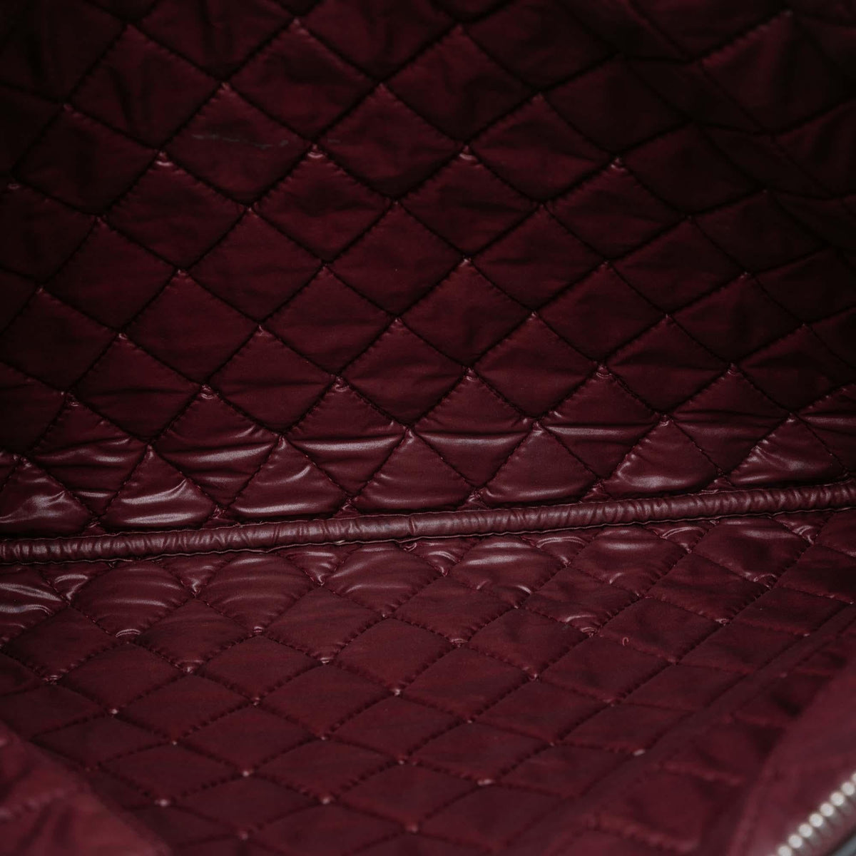 Chanel Large Quilted Lambskin O Case Clutch