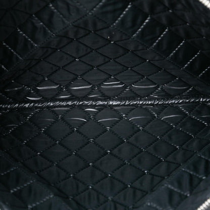 Chanel Large Quilted Patent O Case Clutch