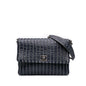 Chanel Large Vertical Quilted Lambskin Stitched Single Flap
