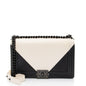 Chanel Leather Geometric Medium Boy Bag