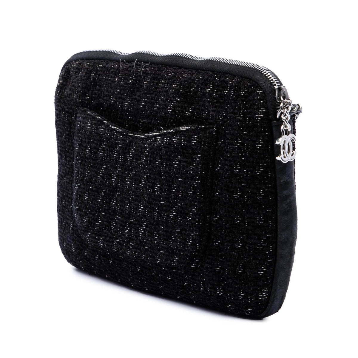 Chanel Limited Edition Tweed Girl Jacket Clutch on Chain