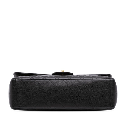 Chanel Maxi Classic Caviar Double Flap
