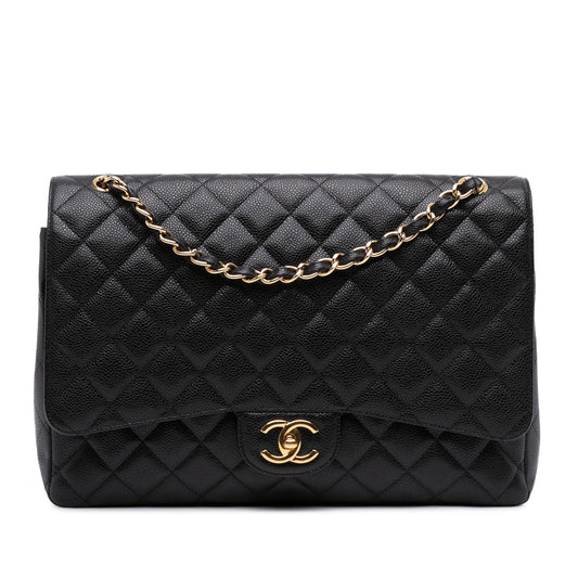 Chanel Maxi Classic Caviar Double Flap