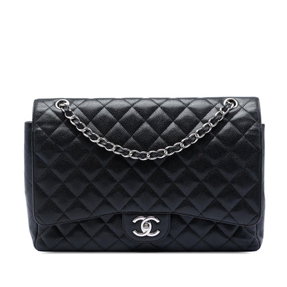 Chanel Maxi Classic Caviar Double Flap
