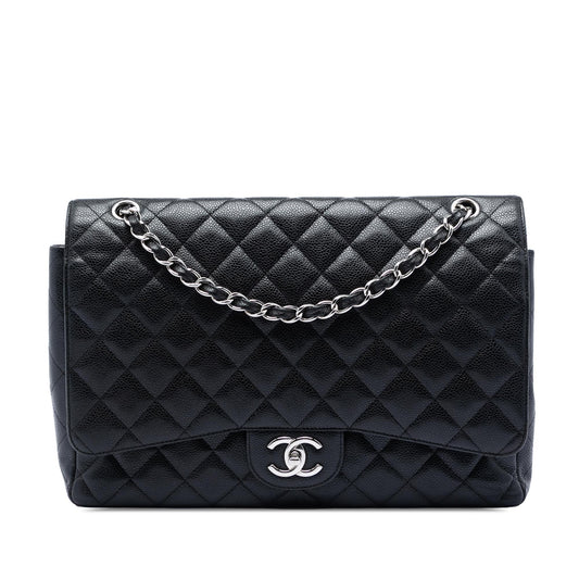 Chanel Maxi Classic Caviar Double Flap