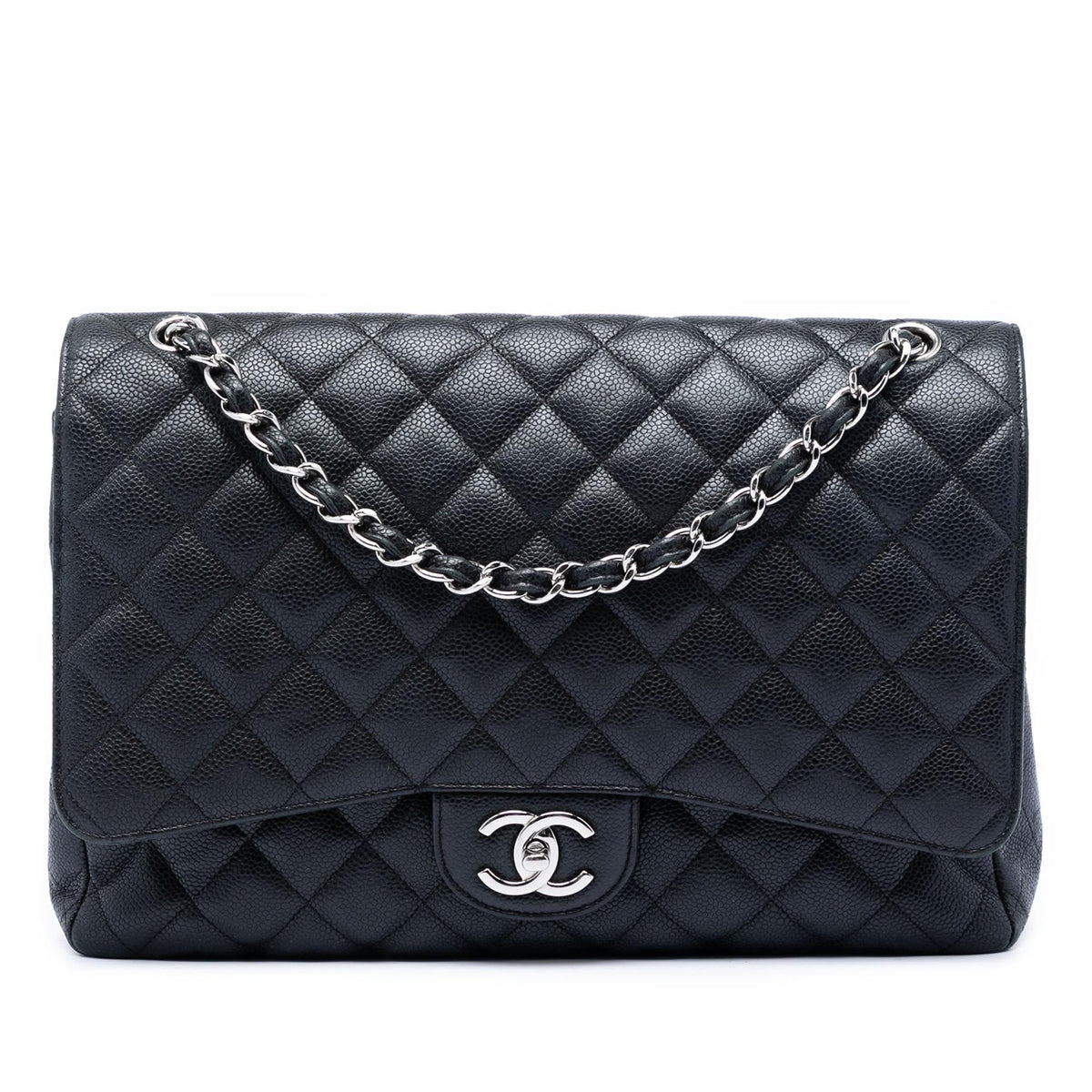 Chanel Maxi Classic Caviar Double Flap