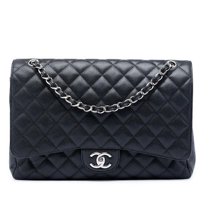 Chanel Maxi Classic Caviar Double Flap