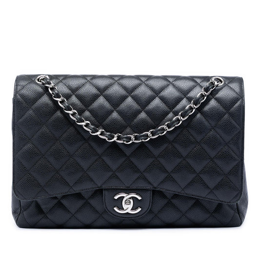 Chanel Maxi Classic Caviar Double Flap