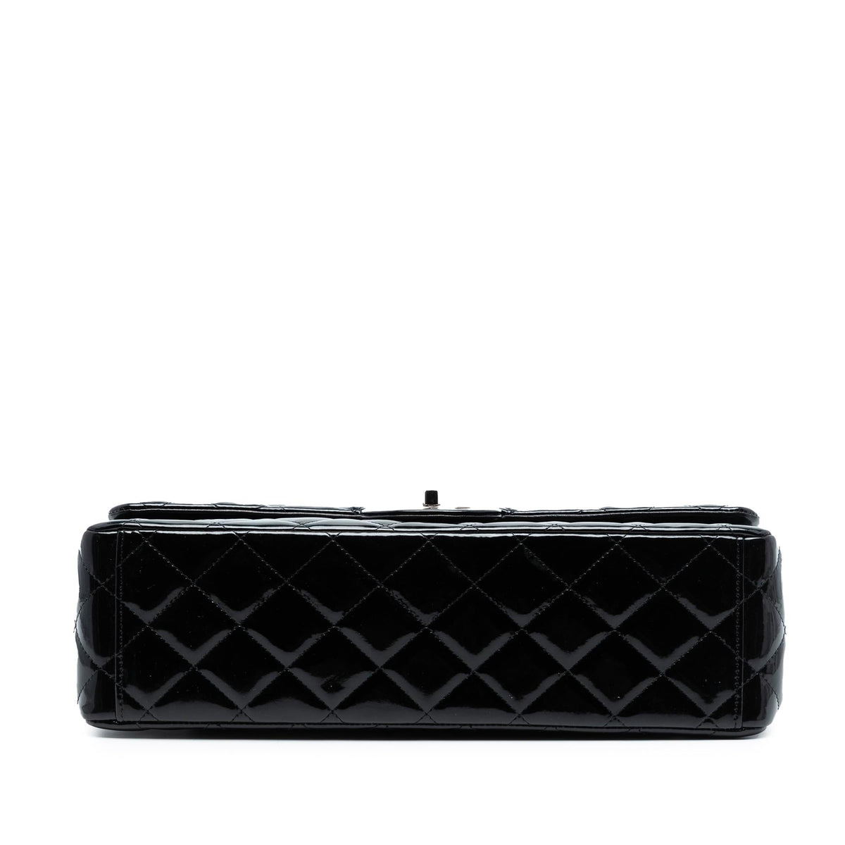 Chanel Maxi Classic Patent Double Flap