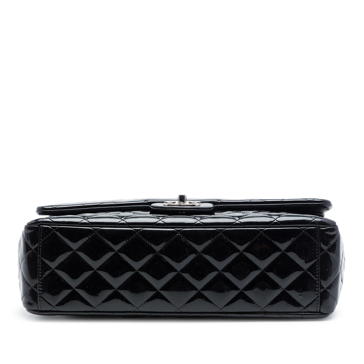 Chanel Maxi Classic Patent Double Flap