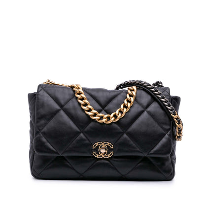 Chanel Maxi Lambskin 19 Flap