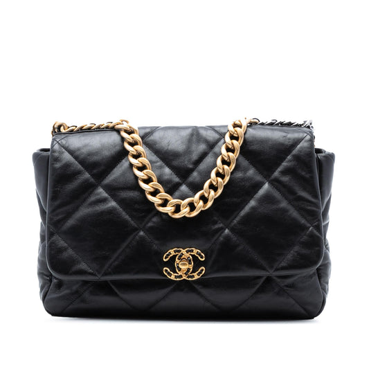 Chanel Maxi Lambskin 19 Flap