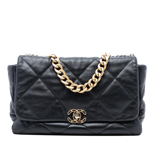 Chanel Maxi Lambskin 19 Flap