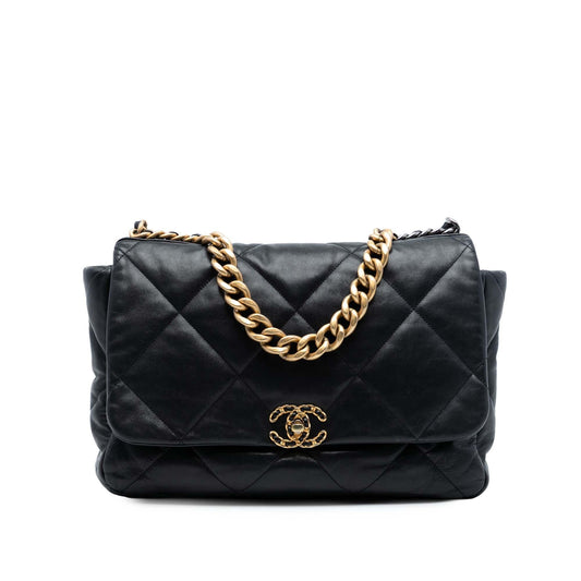 Chanel Maxi Lambskin 19 Flap