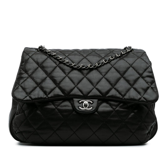 Chanel Maxi Quilted Lambskin 3 Flap