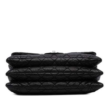 Chanel Maxi Quilted Lambskin 3 Flap