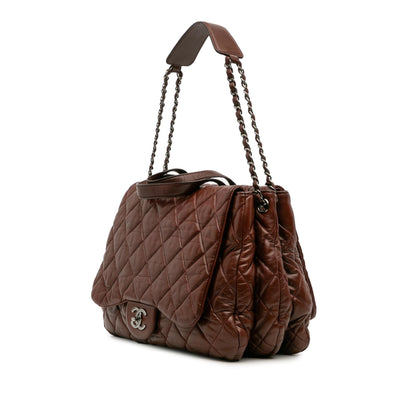 Chanel Maxi Quilted Lambskin 3 Tote