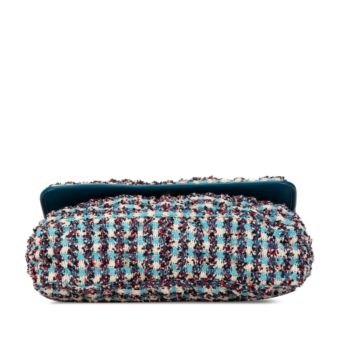Chanel Maxi Tweed Chesterfield Single Flap
