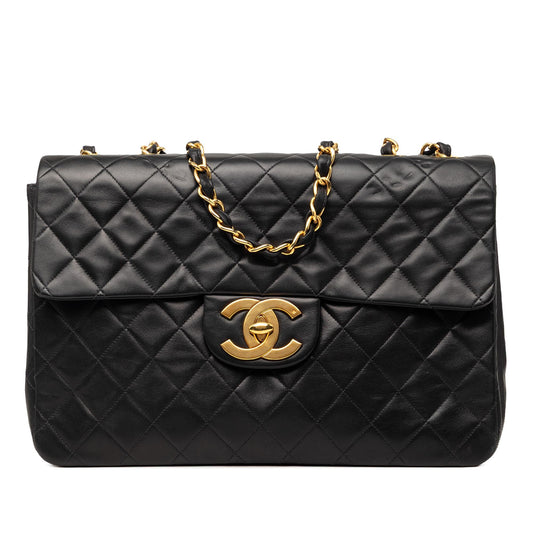 Chanel Maxi XL Classic Lambskin Single Flap