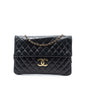Chanel Maxi XL Quilted Lambskin Clutch with Chain
