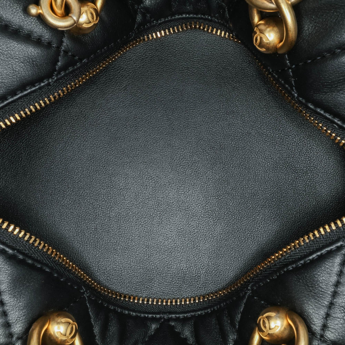 Chanel Métiers d'Art CC Quilted Lambskin Box Top Handle Satchel