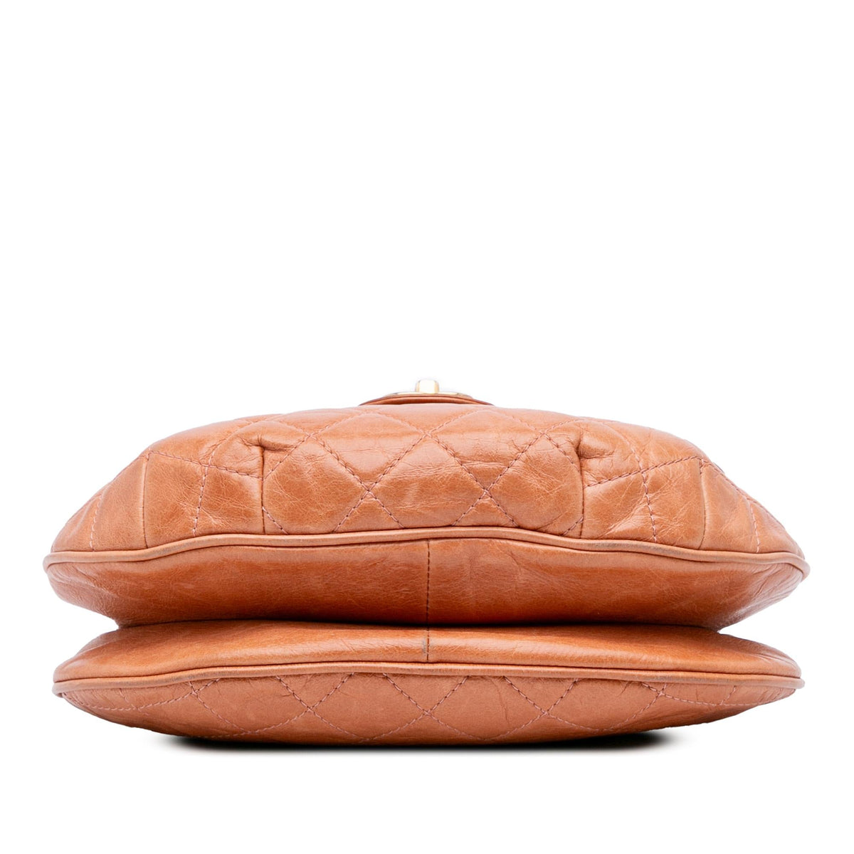Chanel Medium Aged Calfskin Bubble CC Flap