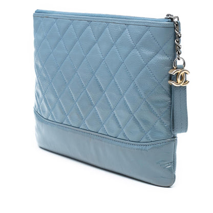 Chanel Medium Aged Calfskin Gabrielle O Case Clutch