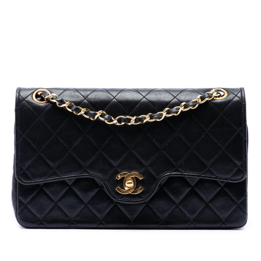 Chanel Medium CC Quilted Lambskin Double Flap