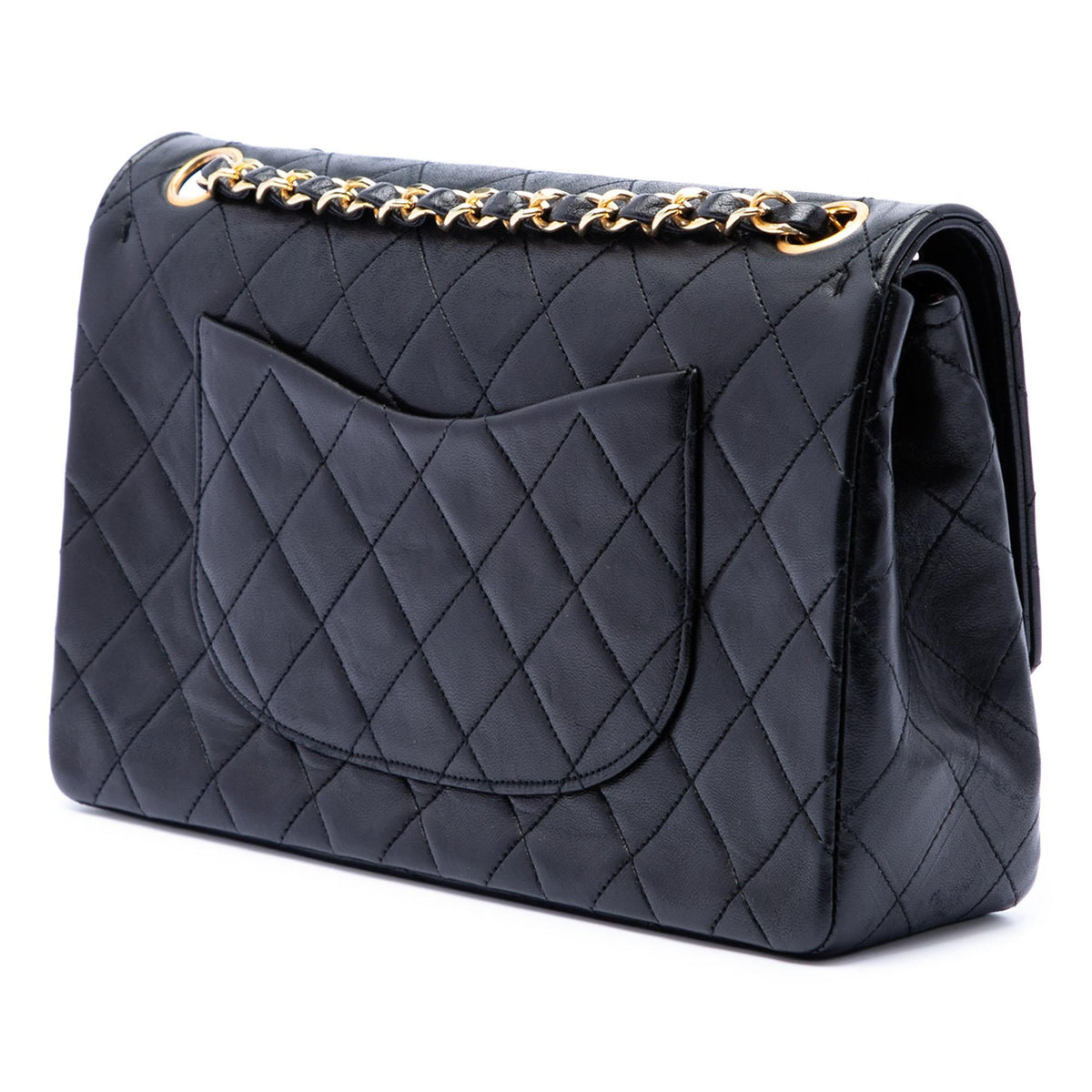 Chanel Medium CC Quilted Lambskin Double Flap