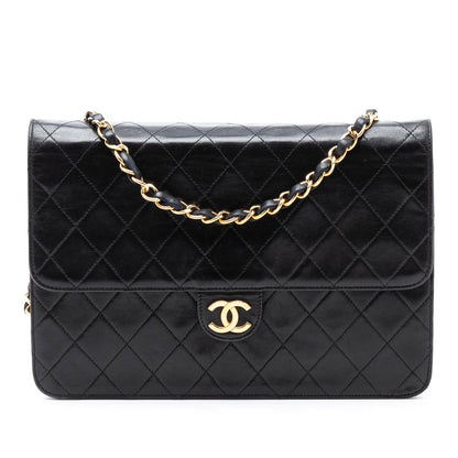 Chanel Medium CC Quilted Lambskin Single Flap