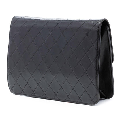 Chanel Medium CC Quilted Lambskin Single Flap