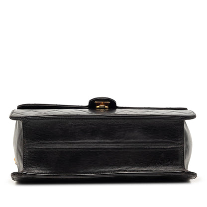 Chanel Medium CC Quilted Lambskin Single Flap