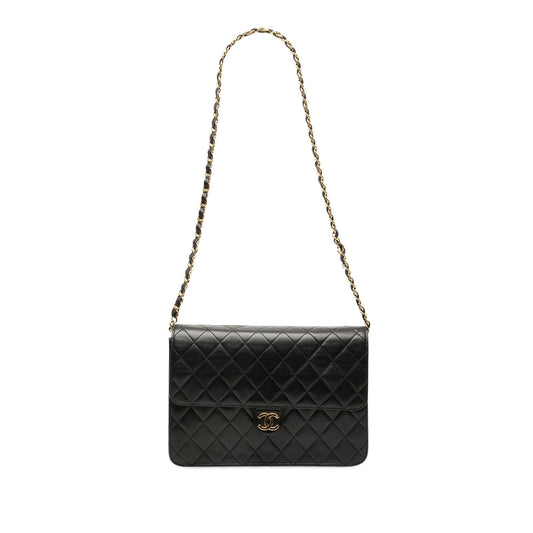 Chanel Medium CC Quilted Lambskin Single Flap