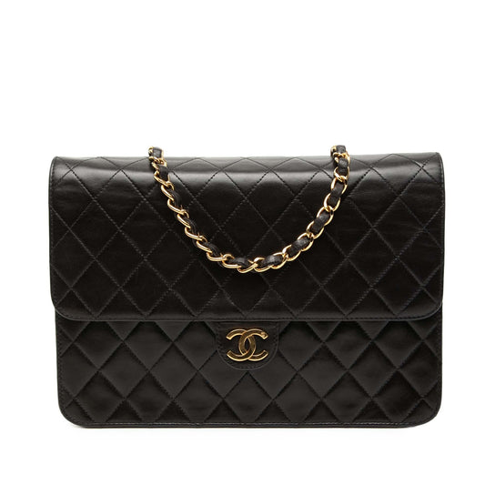 Chanel Medium CC Quilted Lambskin Single Flap