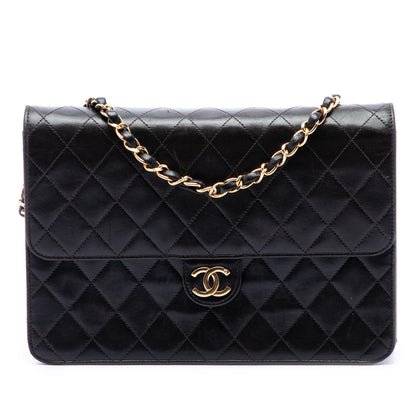 Chanel Medium CC Quilted Lambskin Single Flap