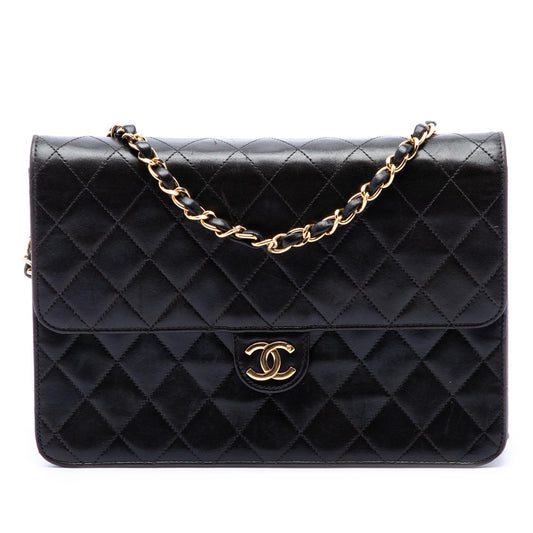 Chanel Medium CC Quilted Lambskin Single Flap