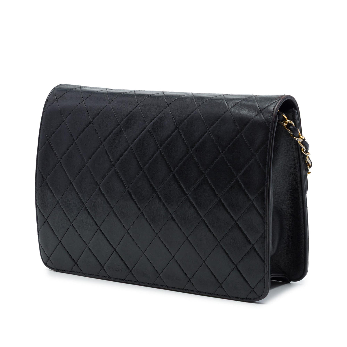 Chanel Medium CC Quilted Lambskin Single Flap