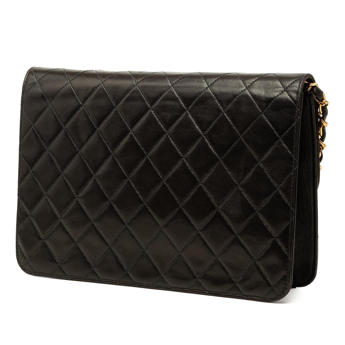 Chanel Medium CC Quilted Lambskin Single Flap