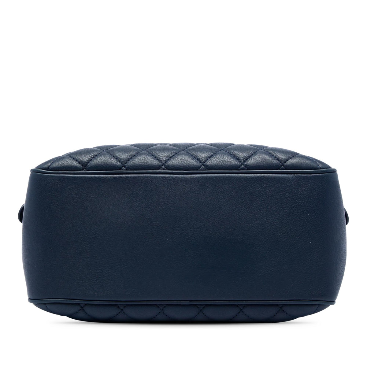 Chanel Medium CC Quilted Lambskin Top Handle Vanity Case with Chain