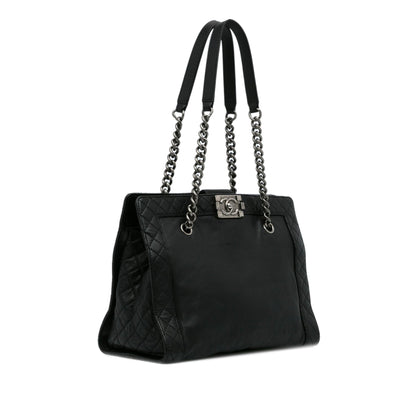 Chanel Medium Calfskin Boy Reverso Shopping Tote