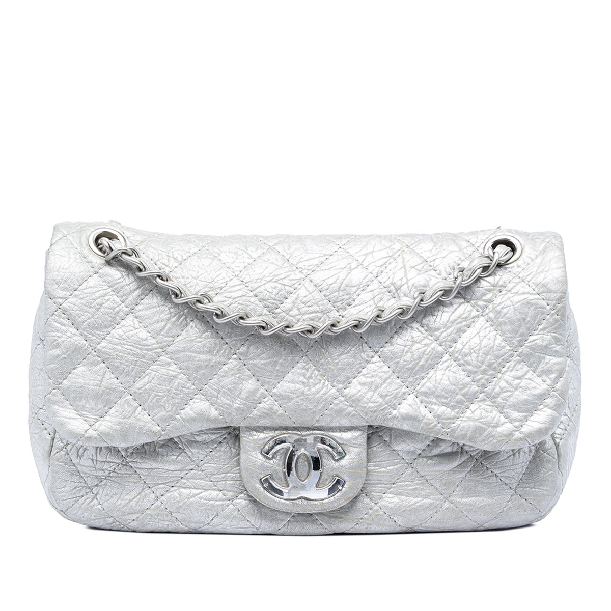 Chanel Medium Calfskin Ice Cube On the Rocks Flap