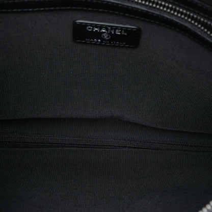 Chanel Medium Canvas La Pausa Zip O Case Clutch
