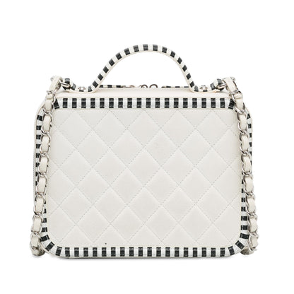 Chanel Medium Caviar CC Filigree Vanity Case