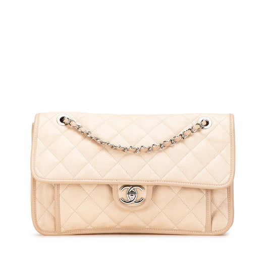 Chanel Medium Caviar French Riviera Flap