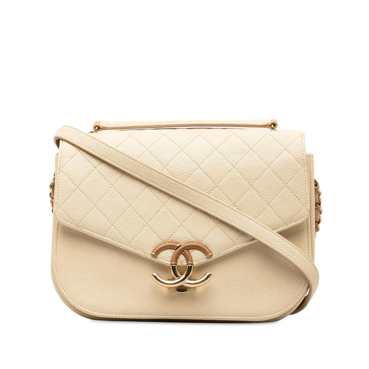 Chanel Medium Caviar Paris Cuba Thread Around Flap