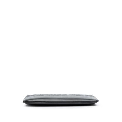 Chanel Medium Chevron Aged Calfskin Gabrielle Cosmetic Clutch