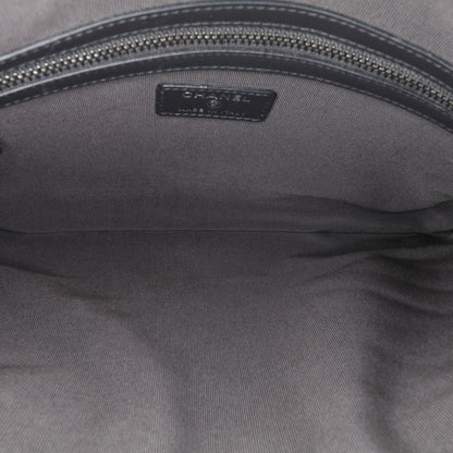 Chanel Medium Chevron Aged Calfskin Gabrielle Cosmetic Clutch