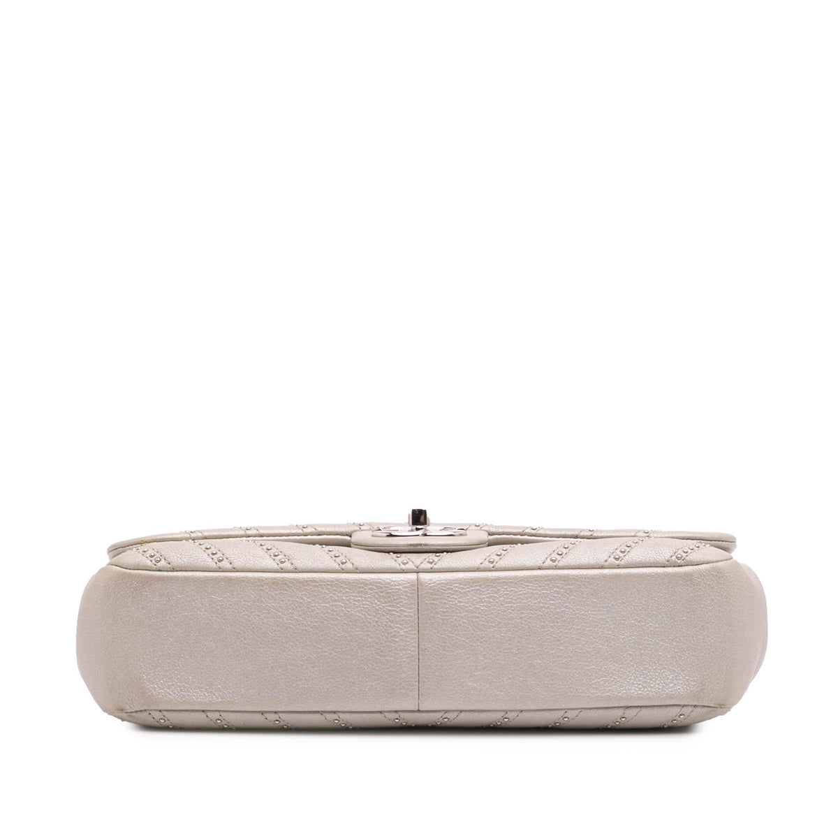 Chanel Medium Chevron Calfskin Stud Wars Flap