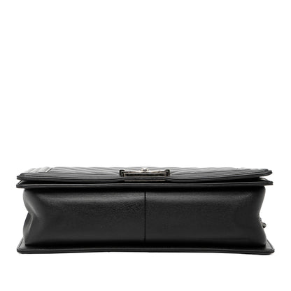 Chanel Medium Chevron Lambskin Boy Flap